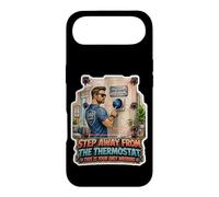 Step Away From The Thermostat Funny Dad Security System Case for iPhone Air