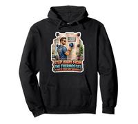 Step Away From The Thermostat Funny Dad Security System Pullover Hoodie