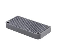 Step Box, Double Trapper with Filter Function, Pedal Ramp for Pets Waterproof, 12.6x6.3x1.57 Inches, Accessory for Toilets without Sliding for Cats,