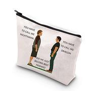 Step Brothers Cosmetic Make up Bag Classic Comedy Movie Merchandise You Have to Call Me Dragon Nighthawk Makeup Zipper Pouch Bag for Step Brothers Fan (YouHavetoCallMe Bag)