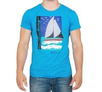 Step Brothers Sailing Bahamas Turquoise Blue Adult T-Shirt Tee (Adult Medium)