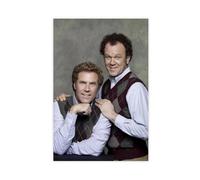 Step Brothers Will Ferrell And John Reilly Comedy Movie Poster Canvas Poster Wall Art Decor Print Picture Paintings for Living Room Bedroom Decoration 20x30inch(50x75cm)