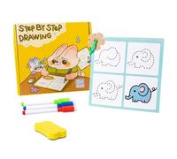 Step-by-Step Art Skills Interactive Drawing Practice Book Educational Tool Kids Development Pen Control Practice Book Kids Development Pen Control Practice Book