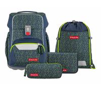 Step by Step Basis School bag set 4-piece green