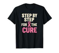 Step by Step - Breast Cancer Walk T-Shirt