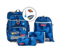 Step by Step Cloud Reflect School bag set 5-piece blue