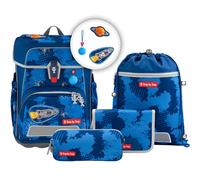 Step by Step Cloud Reflect School bag set 5-piece blue