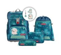 Step by Step Cloud School bag set 5-piece green