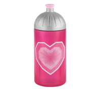 Step by Step Drinking Bottle Glitter Heart
