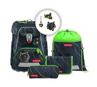 Step by Step Fit School bag set 5-piece black