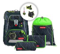 Step by Step Fit School bag set 5-piece black