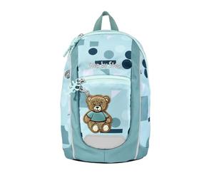 Step by Step Kiga Mini Backpack Set, Ergonomic Backpack with Height-Adjustable Chest Strap for the Little Ones, for Nursery, Nursery & Nursery, from 12 M+, Toddlers, 6 Litres, Teddy Carlo - Blue