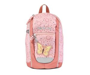 Step by Step Kiga Mini Backpack Set, Ergonomic Backpack with Height-Adjustable Chest Strap for the Little Ones, for Nursery, Nursery & Nursery, from 12 M+, Toddlers, 6 Litres, Butterfly Mia - Pink