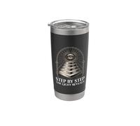 Step By Step Light Reveals Masonic Path Stainless Steel Insulated Tumbler