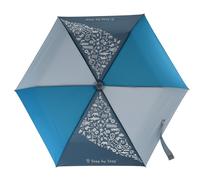 Step by Step Magic Rain Effect Umbrella Blue