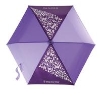 Step by Step Magic Rain Effect Umbrella Purple