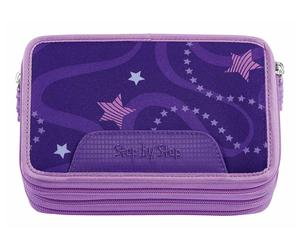 Step by Step pencil case XXL Pencil Case, 3 Folds Pegasus Emily