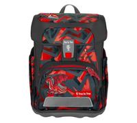 Step by Step satchel Cloud Schulranzen-Set 5 -piece Dragon Firo dark grey red