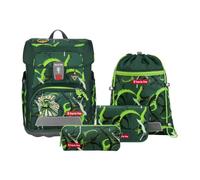 Step by Step satchel Cloud Schulranzen-Set 5 -piece Ninja Akiro dark green