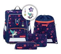 Step by Step Space Shine School bag set 5-piece purple