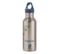 Step by Step Steel Drinking Bottle Blue / Yellow