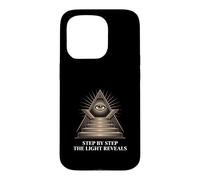 Step By Step The Light Reveals Pyramid Case for iPhone 15 Pro