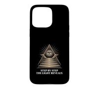 Step By Step The Light Reveals Pyramid Case for iPhone 15 Pro Max