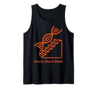 Step by Step to Better DNA Staircase Design Tank Top