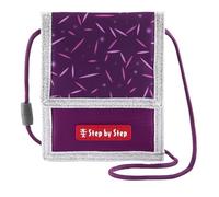 Step by Step Window Neck Pouch Zip Coin Pocket Key Attachment Neck Bag 1st Grade 1, Pretty Unicorn Nuala - Pink