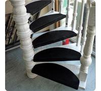 Step Carpet For Stairs, 2 4 10 12 15 16 20 Pack Arc Carpet Stair Trample, Bullnose Staircase Tread Covers For Wooden Steps, Easy To Clean & Reusable(4 pcs,L W 24cm x 80cm)