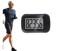 Step Counter Pedometer for Walking,Step Tracker Accurate Counting Pedometer with Frosted Waist Clip Lanyard,Large Screen Led Digital Display,Compact and Portable,Pedometers Step Monitor for Men Women