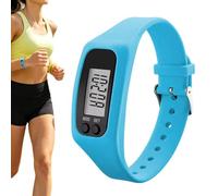 Step Counter Watch - Running Mile, Calorie Counting Monitor, Digital Fitness Progress Tracking, Daily Activity Log Function, Athletic Training Category, Black Adults Exercise Gym