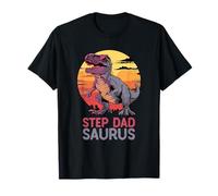 Step-Dad-Saurus T-Rex Dinosaur StepDadSaurus Stepdad Trex T-Shirt