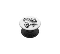 step dad stepfather daddy christmas fathers day pap pop love PopSockets Adhesive PopGrip