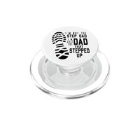 step dad stepfather daddy christmas fathers day pap pop love PopSockets PopGrip for MagSafe