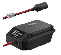 Step Down Battery Adapter for Bosch 18v GBA Battery, 5V-13V Buck Converter with Cigarette Lighter Socket, Car Appliance & Fridge Charger, DIY Power Station