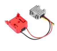 Step Down Converter ABS and Metal 18 V to 12 V Step Down DC Voltage Converter with Over Discharge Protection for M18 Battery DC 12V 10A 120W Buck Converters Switch Wire Terminal for Power Toy Light