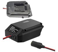 Step Down Converter Battery Power Adapter Car Regulator DC 18V to 12V Transformer for DCB200 BL1815B with Overcurrent Protection 10A Max Output(for DCB200)