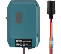 Step Down Converter for Bosch GBA 18V to 12V Power Wheels Battery Adapter | For Parkside 20V battery. Output 5V-13V adjustable with cigarette lighter connection. Perfect for car, robotics, LED