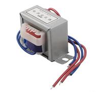 Step Down Power Transformer 10W EI48 AC 220V to 7.5V-0-7.5V 36V 48V Converter Copper Wire Low Eddy Loss for Electrical Systems(Single output 48V)