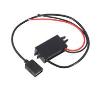 Step Down Voltage Converter 12V 24V to 5V 3A USB Car for charger Adapter DC DC Power Supply for Phone GPS for dash Cam IP68 Rated Lightweight Build