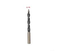 Step Drill Bits for Wood and Soft Metal Manual Pocket Hole Tool with Fast Drilling and Smooth Finish (6-10)