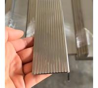 Step Edge Protector for Indoor & Outdoor 105cm Stair Edging Transition Strip for Vinyl/Wooden Stairs Marble & Tile Nose Guard 6x2.5cm for Safety & Durability.