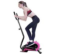 Step Fitness Machines, Elliptical Machine, Portable Elliptical Trainer with Digital Display, Easy Moving Wheels for Work
