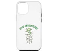 Step Into Nature Minimal Leaf Footprint Design Case for iPhone 12/12 Pro