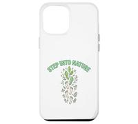 Step Into Nature Minimal Leaf Footprint Design Case for iPhone 12 Pro Max