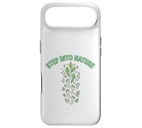 Step Into Nature Minimal Leaf Footprint Design Case for iPhone Air