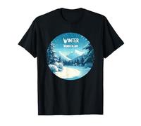 Step into The Magic with This Winter Wonderland Graphic T-Shirt