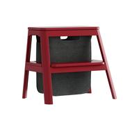 Step It Up Stool Ruby Red