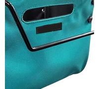 Step Ladder Tool Bag, 600D Oxford Cloth, Waterproof Storage Pouch with Hooks and Pockets, Large Capacity